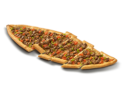 Kavurmalı Kaşarlı Pide